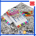 PVC set packaging washable fabric marker for promotion